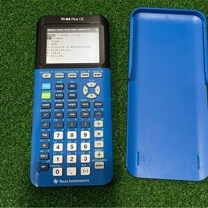 Texas Instruments TI-84 Plus CE Calculator - Blue and Black

(Mar 026)